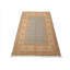 Tapis bleu marine en laine noué à la main 5 pi 10 po x 8 pi 9 po Aubusson Savonerrie