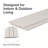12-Pack Solid Wood Wall Panels for Indoor Outdoor Wall Cladding-135938488
