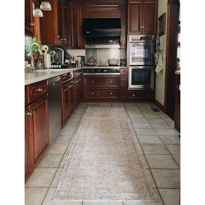 Tapis beige / gris Jaelyne