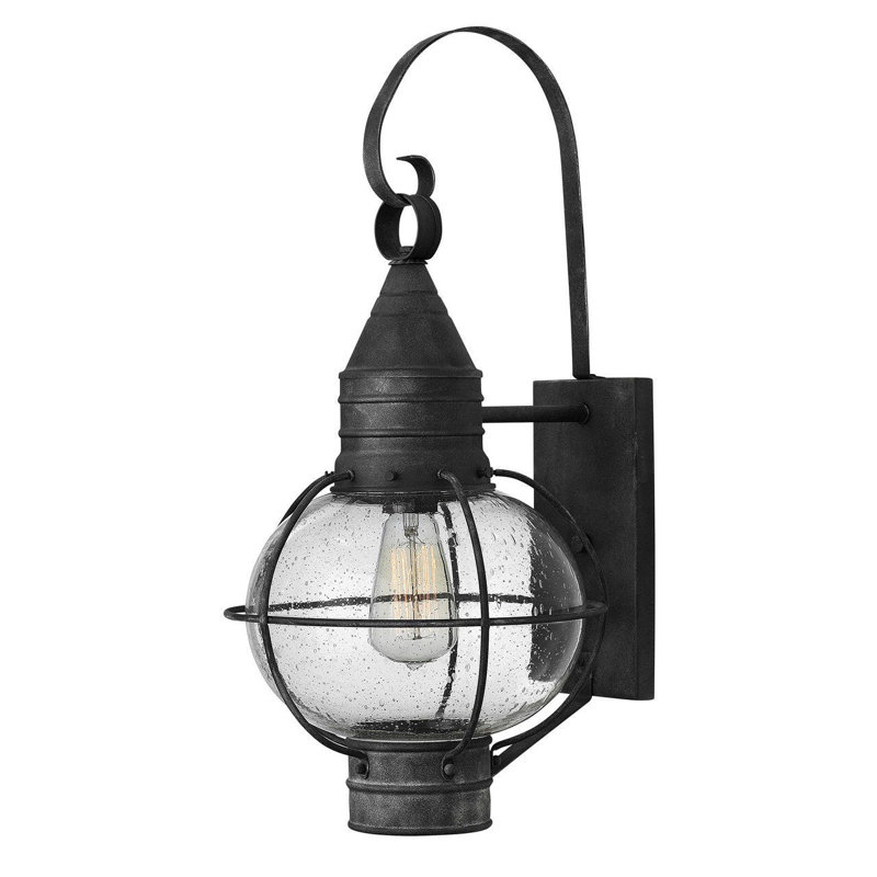 Lanterne murale d'extérieur à 1 ampoule Cape Cod Jolie, H 23,25 po x l 10,75 po, 100 W moyen