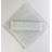 Metro Cubes 2 in. x 8 in. Textured Glass Straight Edge Subway Decorative Kitchen & Bathroom Wall Tile