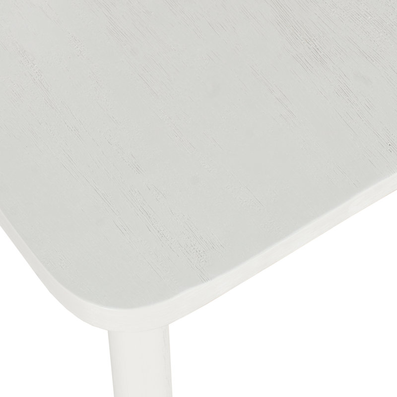 Cambree Modern Pedestal 5 Piece Counter Height Dining Set - Table With Stools, Natural, White