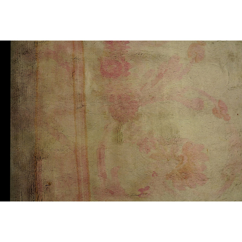 Antique Large Savonnerie French Knotted Rug
