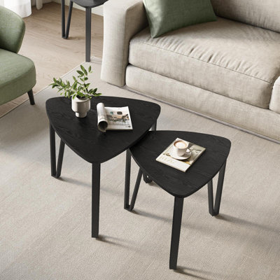 Ensemble de 2 tables basses gigognes