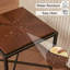 Table de bout moderne 17,7 po Mid-Century