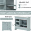 Lavabo de salle de bain 36 po, 4 pièces, lavabo à charnière de porte silencieuse, 4 tiroirs-979762188-979762186
