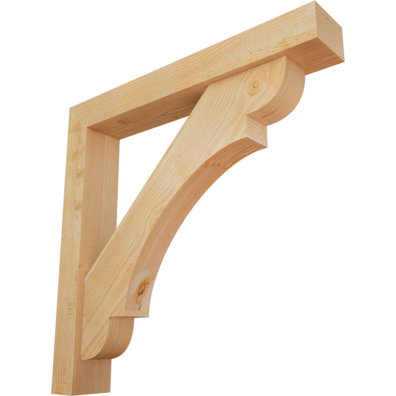 Support de bloc olympique avec entretoise décalée, 38 x 38, Sapin Douglas de l 6 po (scié brut)