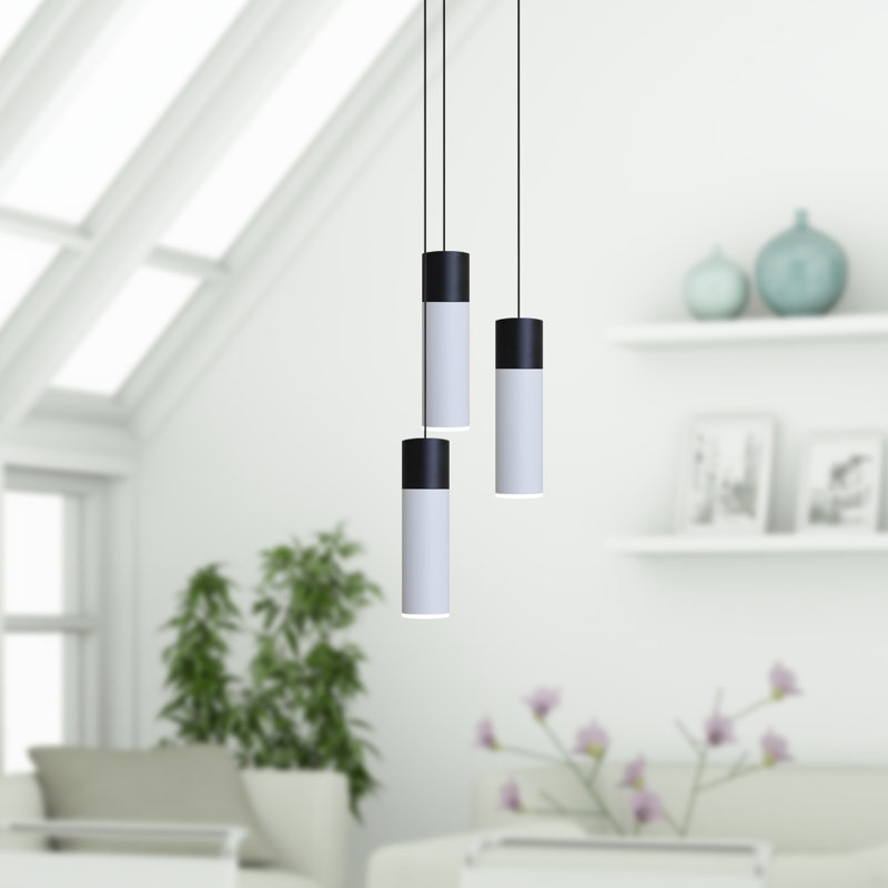Costigan 3 - Light Cluster Pendant, White