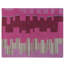 Topo Geometric Area Rug in Purple/Pink-40705574