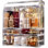 Grand organisateur de maquillage professionnel avec tiroirs - Présentoir de rangement pour cosmétiques en acrylique transparent