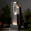 Frezell Weather Resistant Floor Fountain with Light