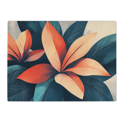 Tropical Vol.1  Glass Chopping Board