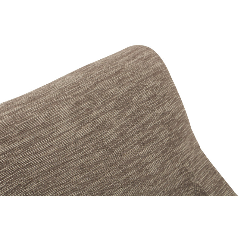 Shea Fabric Upholstered Armchair, Hampden Mocha Polyester Blend