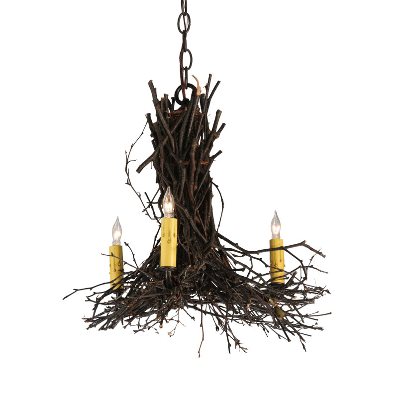 Rustic Lodge 3 - Light Chandelier