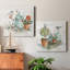 «Garden Glimpse I», ensemble de 2 reproductions d'art sur toile tendue-1084779438
