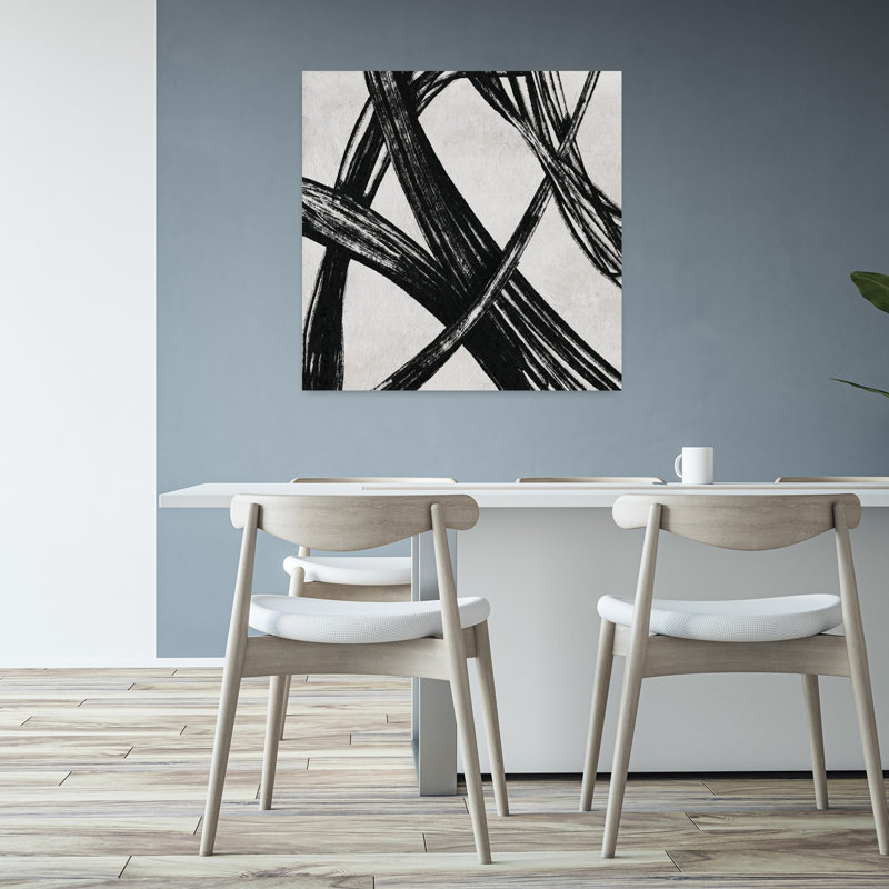 Art contemporain contemporain abstrait, H 32 po x l 32 po