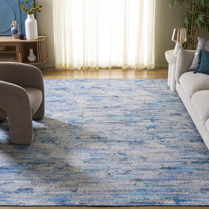 Kochyar Performance Machine Washable Abstract Rug, Rectangle 8' x 10'