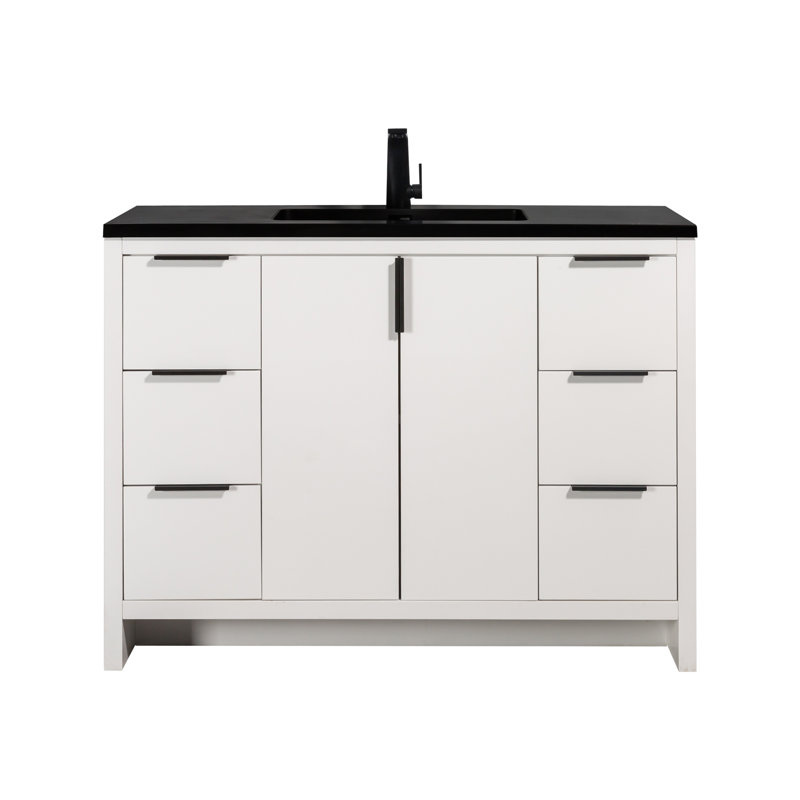 Meuble-lavabo simple 48 po Porty