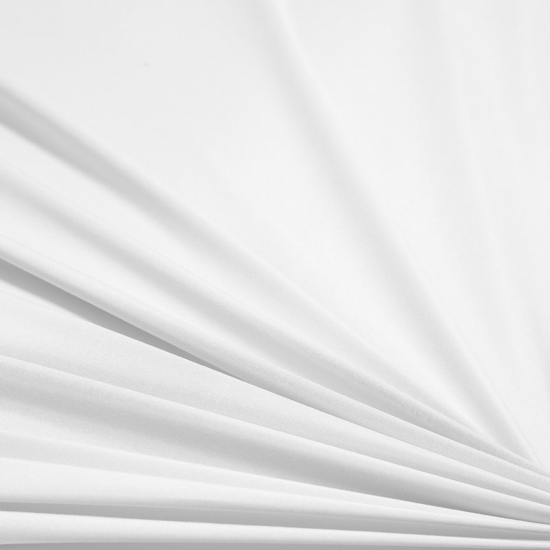 Ensemble de draps en micro-fibre, Ensemble de draps pour lit simple + drap-housse + , Blanc