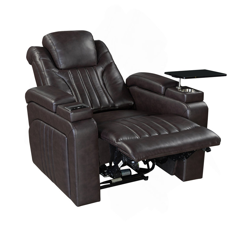 Power Recliner Home Theatre with Power Adjustable Headrest, Wireless Charging Device, Usb Port