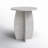 Karamvir Marble Cross Base End Table