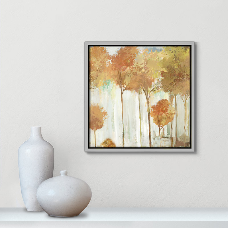 «The Prelude II - Floater Frame», reproduction d'art sur toile, H 13,5 po x l 13,5 po x P 2 po, Toile argentée
