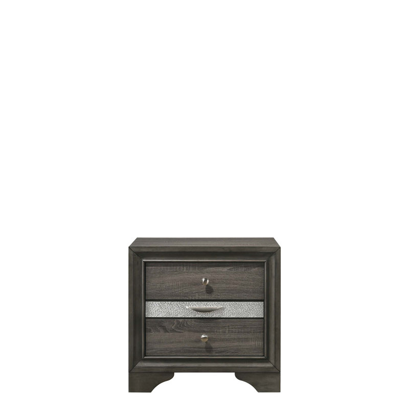 Table de chevet Naima, Blanc