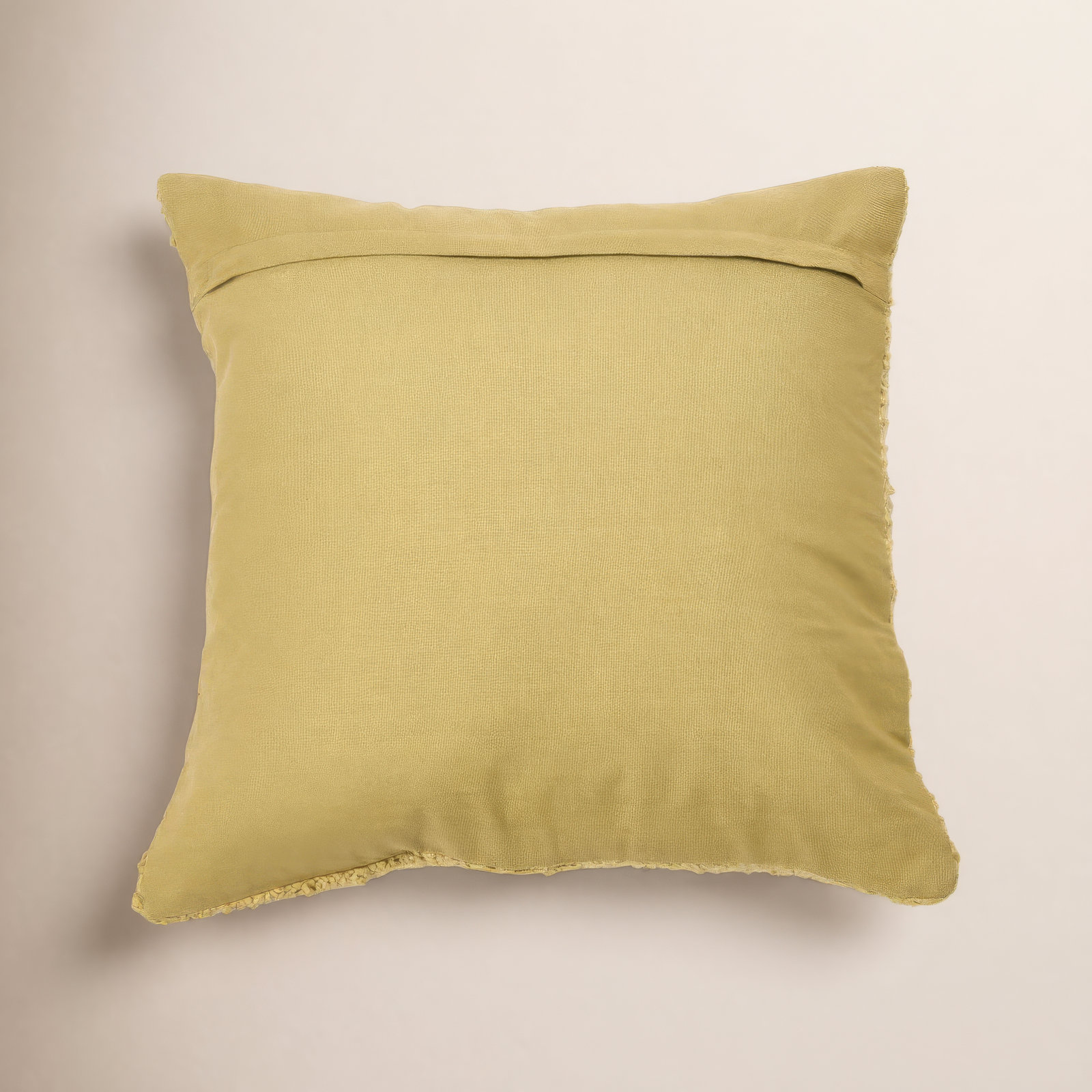 Throw Pillow, Beige, Pillow Cover Only - No Insert 
