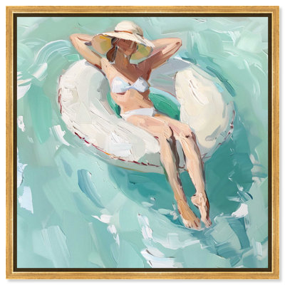 «Relaxation in the Sea», toile classique par Art Remedy