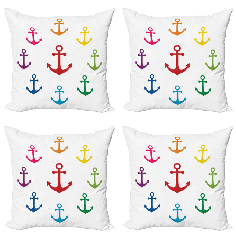 Ambesonne Square Pillow Cover, 24" x 24"