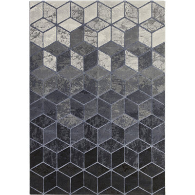 Laguna Machine Woven Grey Indoor Rug