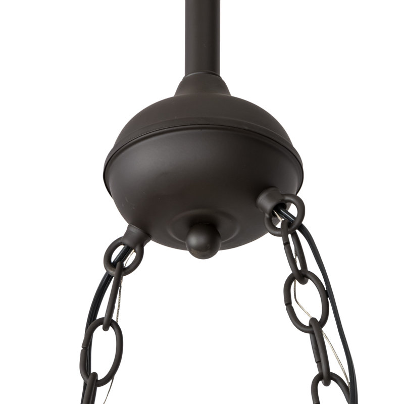 47" Long Nuevo Mission 3 Light Island Pendant