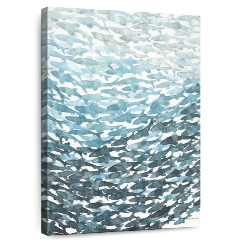 Brampt Deeper Blue, 30" H x 20" W