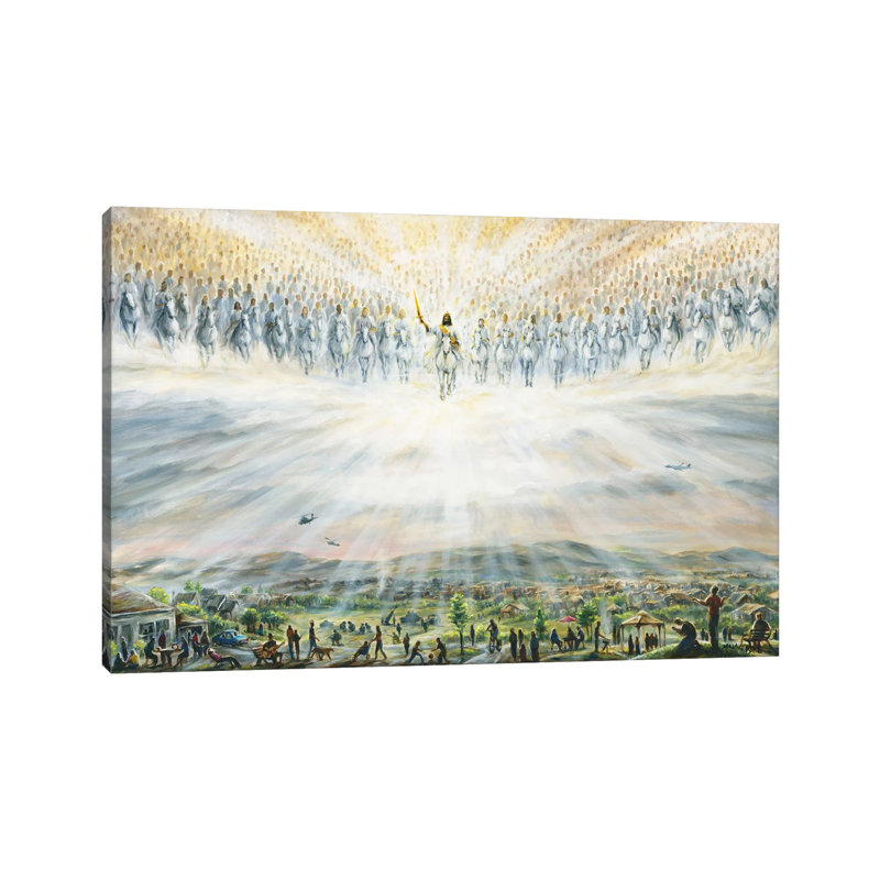 Retour de Jésus - Giclée sur toile tendue avec châssis, H 18 po x l 26 po