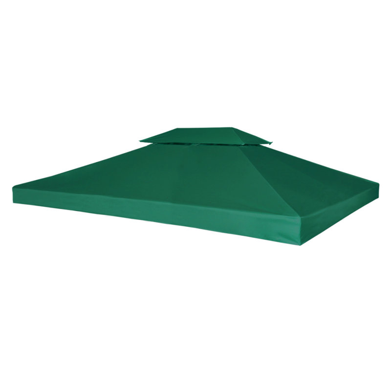 Dakota Fields Plastic Replacement Canopy for Gazebo, Green