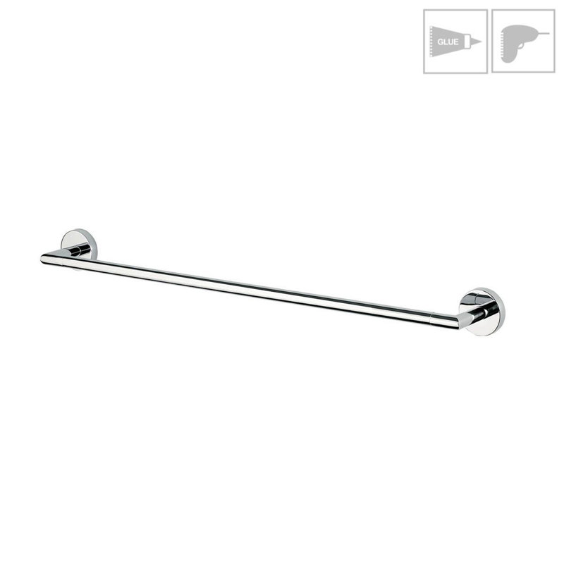 Barre à serviettes murale 26 po, H 2,4 po x L 34,3 po x P 3,1 po