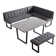 Lansu 6 - Person Double Pedestal Dining Set