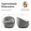 Fauteuil d'appoint pivotant en velours Modern