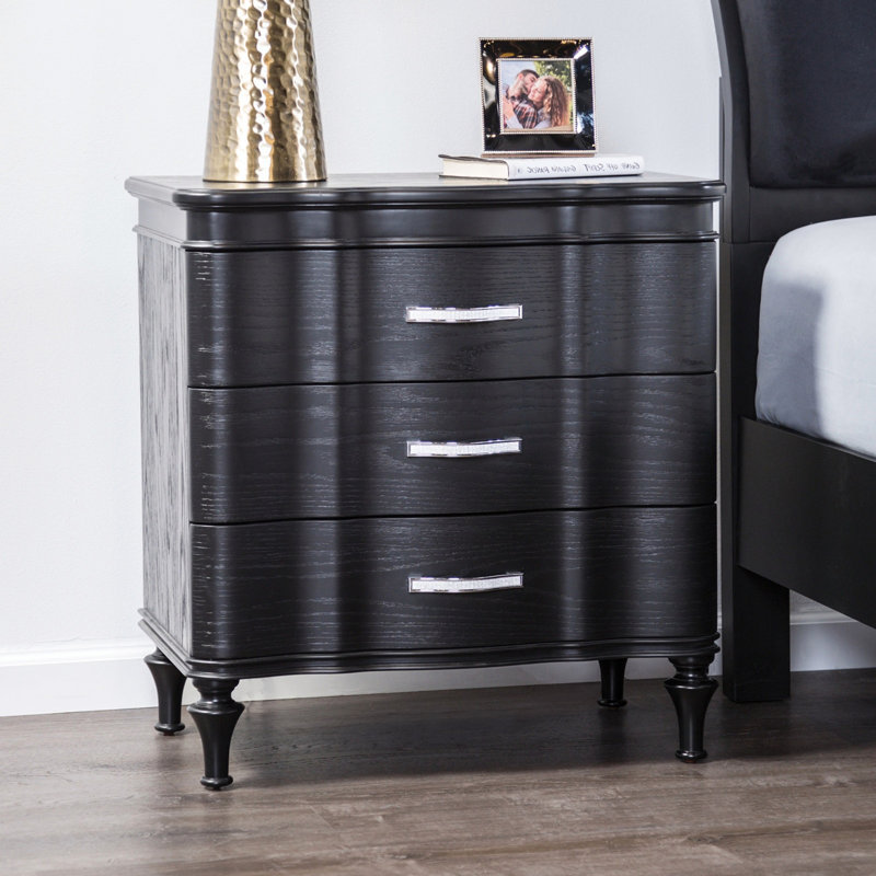 Table de chevet 1 pièce Glam