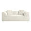 Canapé-lit Boneless 3-en-1 convertible, canapé moderne à assise profonde de 79,5 po avec 2 coussins, canapé 3 places, canapé en chenille étincelant, méridienne pour salon, studio, bureau-529575223