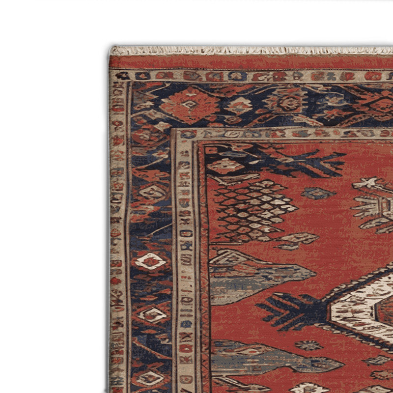 Tapis turc intérieur et extérieur brun, Rectangulaire 2 pi x 3 pi