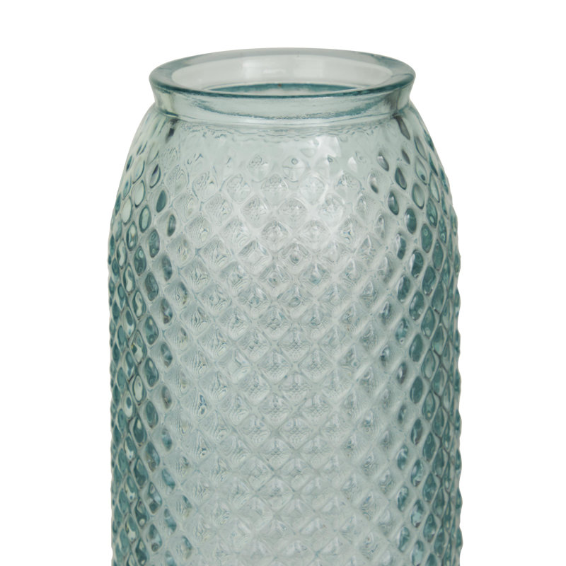Vase décoratif en verre recyclé étanche à l'eau et à la main Ingrassia 