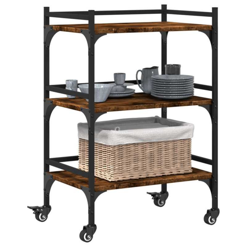 Kitchen Serving Cart, Rustin Brown