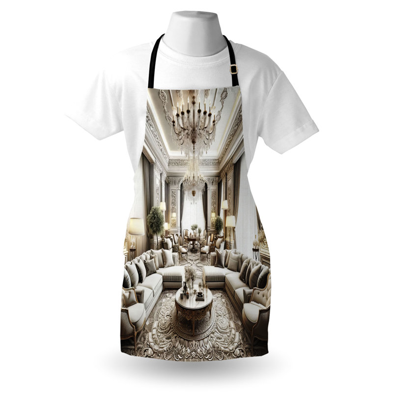 No Pattern Bib Apron