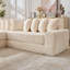 Canapé-lit 109,4 po beige, convertible, sans assemblage, peu encombrant-489058555