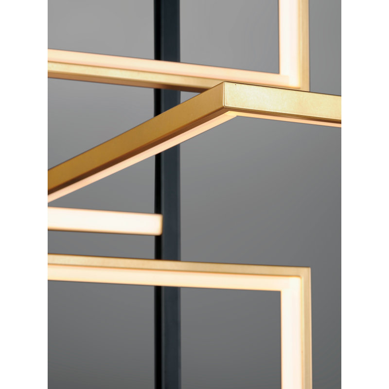 Ferrin 4 - Light Square / Rectangle Chandelier