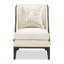 Paris Chic Accent Chair - Cremini/Espresso