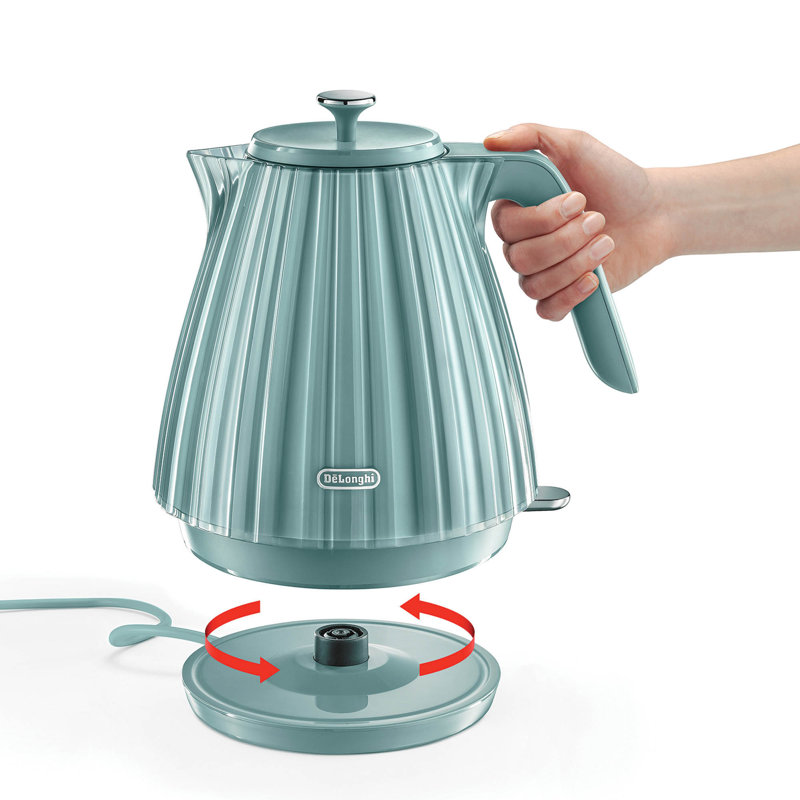De'longhi 1.7L Ballerina Kettle, Green