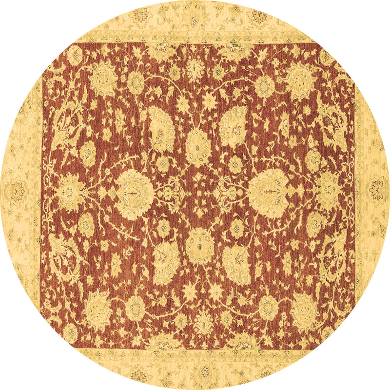 Lashowna Oriental Indoor Rug, Round 3'