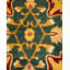 Tapis unique noué à la main Keenan - Bourgogne, 8 pi 2 po x 10 pi 2 po